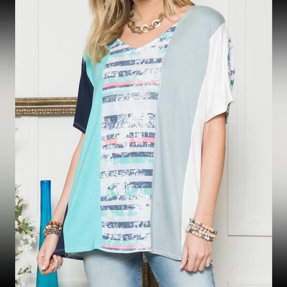 Color Block Top